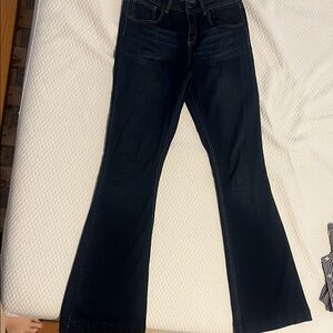 Altar'd State Midnight Blue Wide Leg Jeans